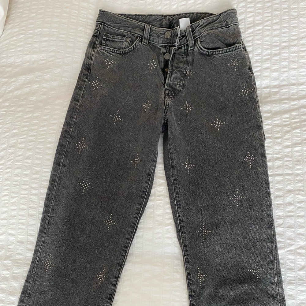 Studded Mom Jeans